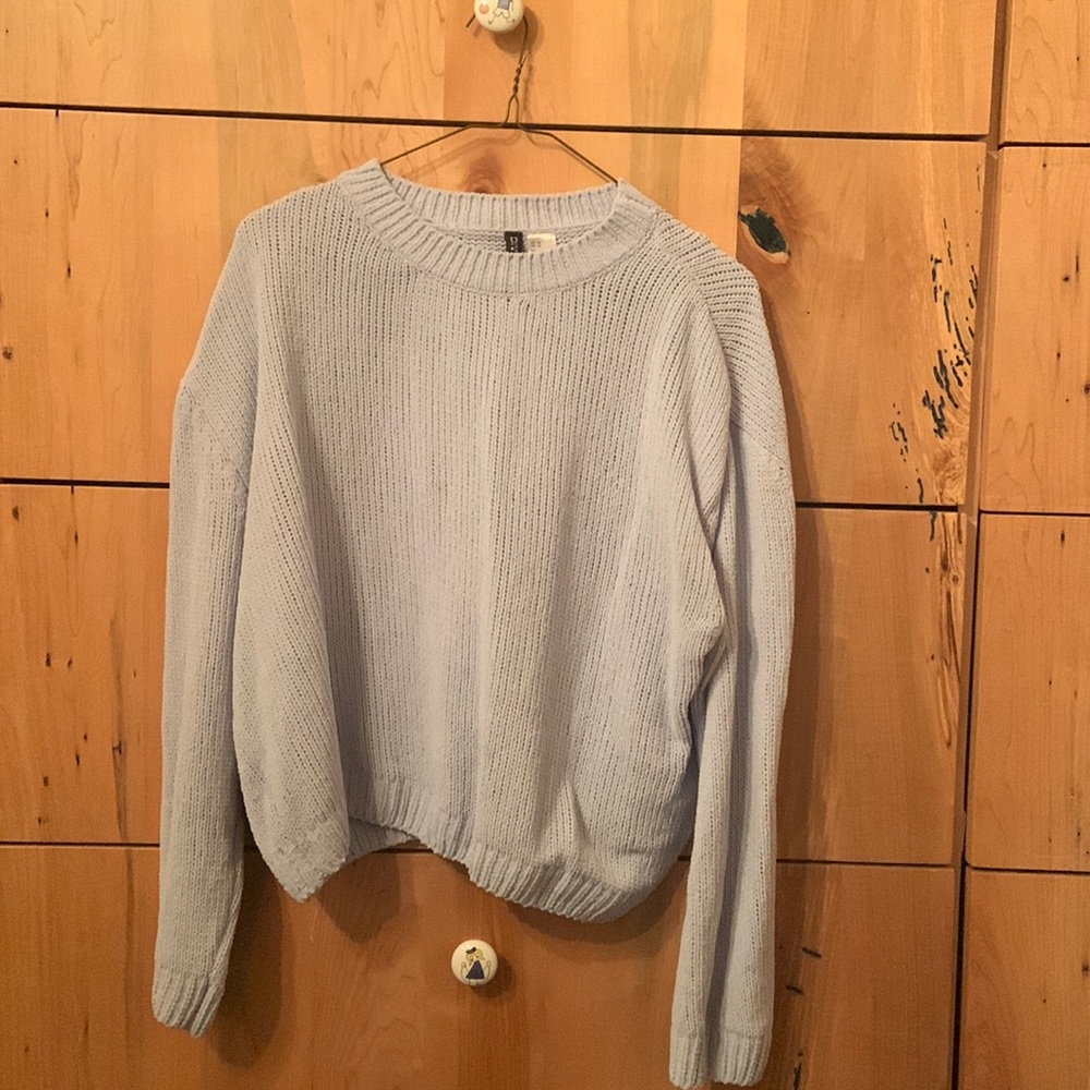 Light blue sweater